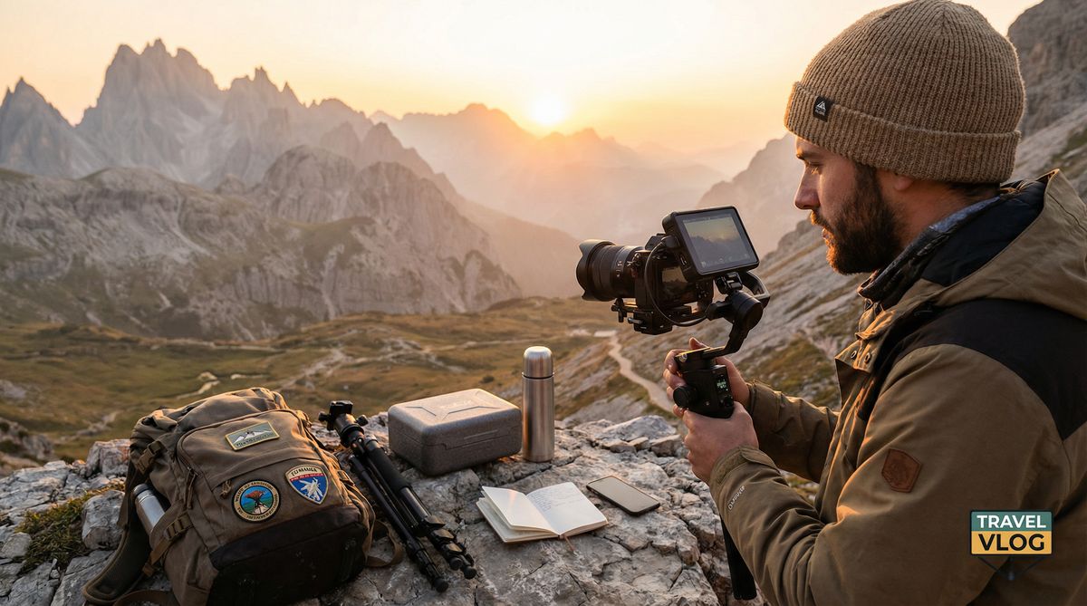 国产主播旅行Vlog